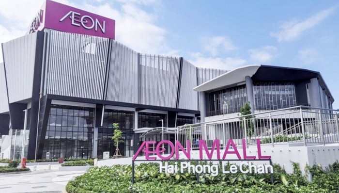 Trung tâm thương mại Aeon Mall tại phường Kênh Dương.