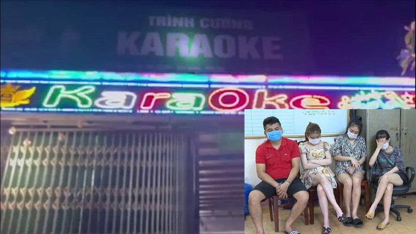 Gần 40 nam nữ tụ tập “bay lắc” tại quán karaoke bất chấp quy định phòng chống dịch bệnh.