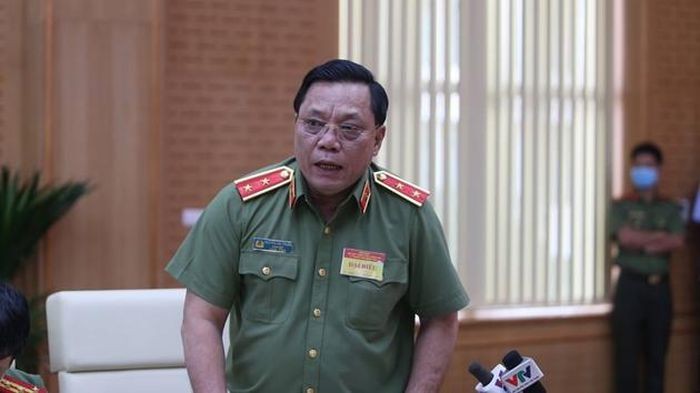 Trung tướng Nguyễn Hải Trung, Giám đốc Công an TP. Hà Nội. Ảnh: Hà Nhân.