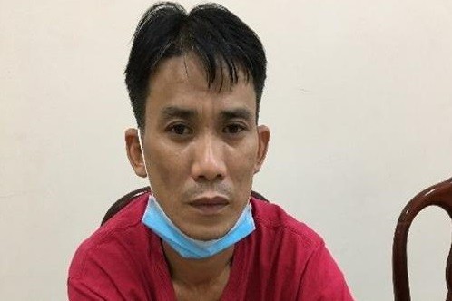 Đối tượng Nguyễn Thành Nhật Minh bị bắt giữ sau 20 lẩn trốn. Ảnh: Công an Đồng Nai.