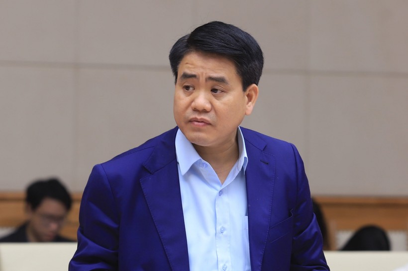 Cựu Chủ tịch UBND TP. Hà Nội, Nguyễn Đức Chung.