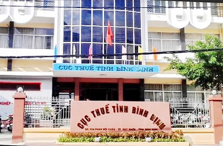 Cục Thuế Bình Định - nơi ông Nguyễn Công Thành đang công tác.