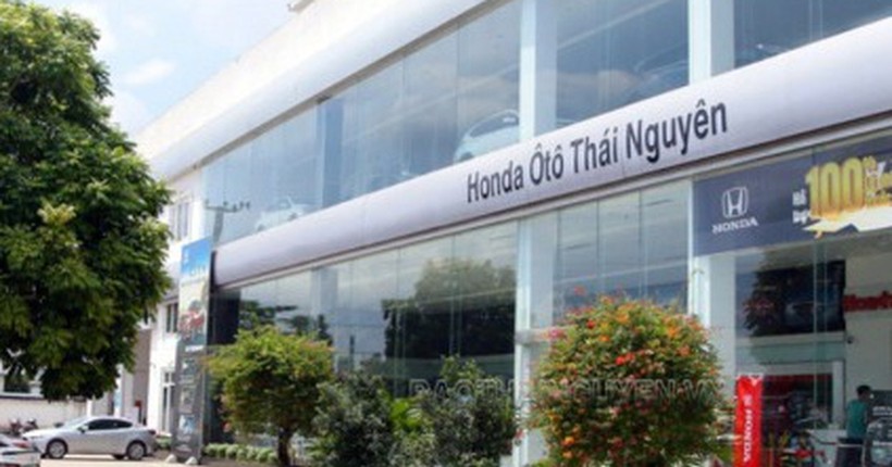Đại lý ô tô Honda Thái Nguyên.