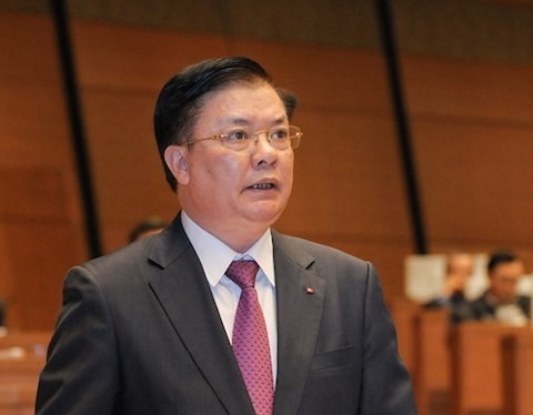 Ông Đinh Tiên Dũng, Bộ trưởng Bộ Tài chính nhiệm kỳ 2016 - 2021.
