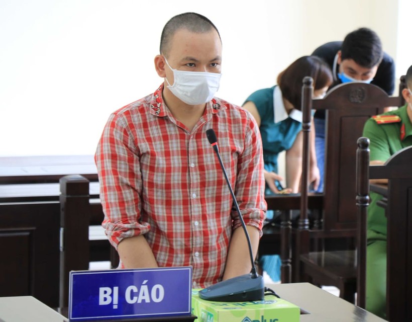 Bị cáo Nguyễn Văn Quý tại phiên tòa xét xử.