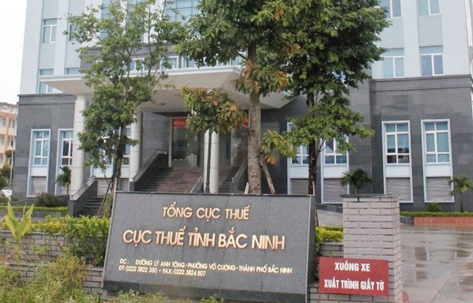 Cục thuế tỉnh Bắc Ninh.