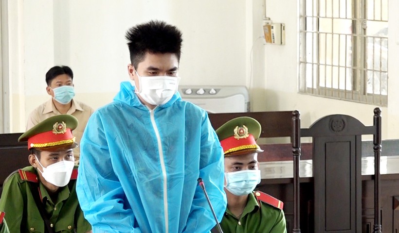Bị cáo Lê Lâm Trường tại phiên tòa xét xử.