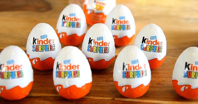 Bộ Công Thương khuyến cáo người tiêu dùng không sử dụng sản phẩm trứng Kinder của Công ty Ferrero vì lo ngại nhiễm khuẩn. Ảnh minh họa.
