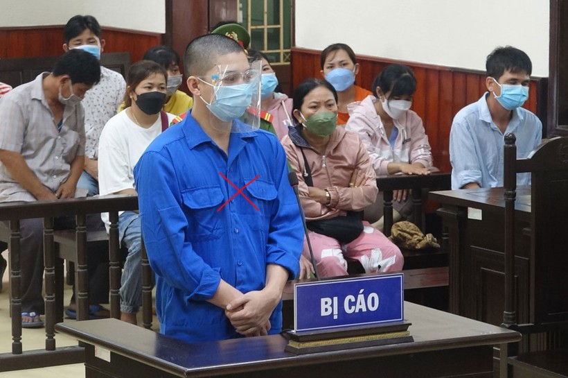 Bị cáo Phạm Minh Phương tại phiên tòa xét xử.