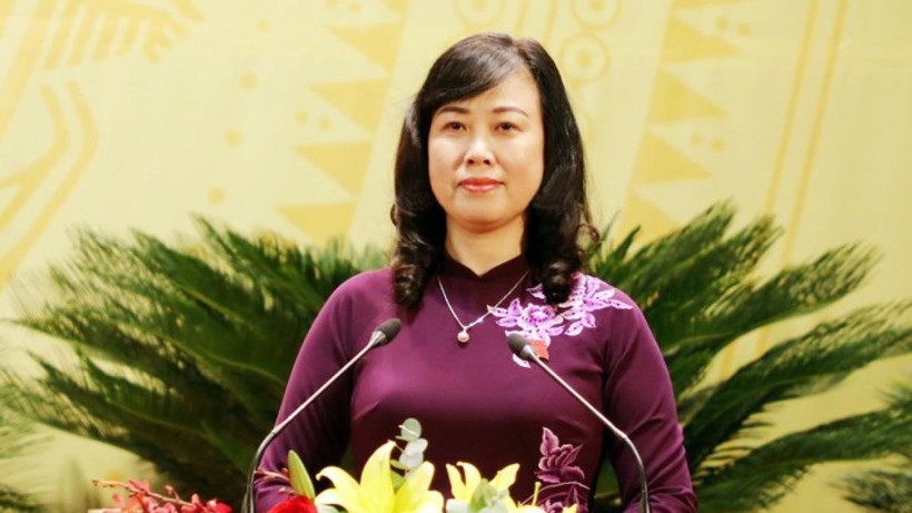 Bà Đào Hồng Lan - Quyền Bộ trưởng Bộ Y tế.
