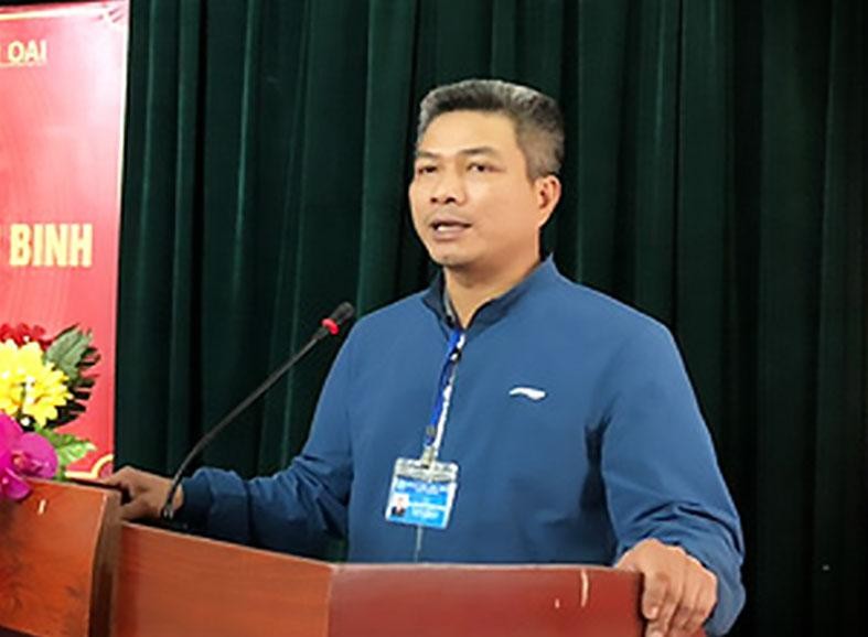 Ông Nguyễn Tràng Thắng thời còn đương chức.