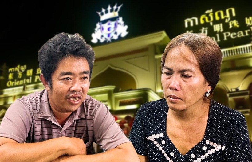 Lê Văn Danh và Nguyễn Thị Lệ có hành vi đưa nhiều người vượt biên trái phép sang Campuchia để làm việc tại các casino.