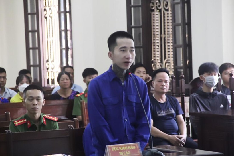 Bị cáo Nguyễn Văn Nam tại phiên tòa xét xử.