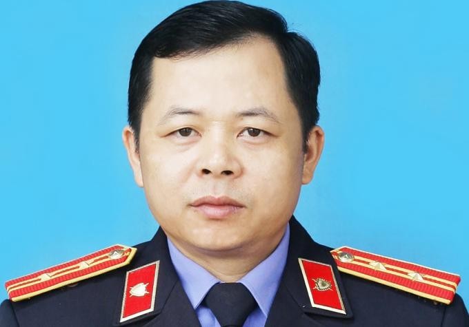 Viện trưởng Viện Kiểm sát nhân dân huyện Lục Ngạn Vi Đức Ninh.