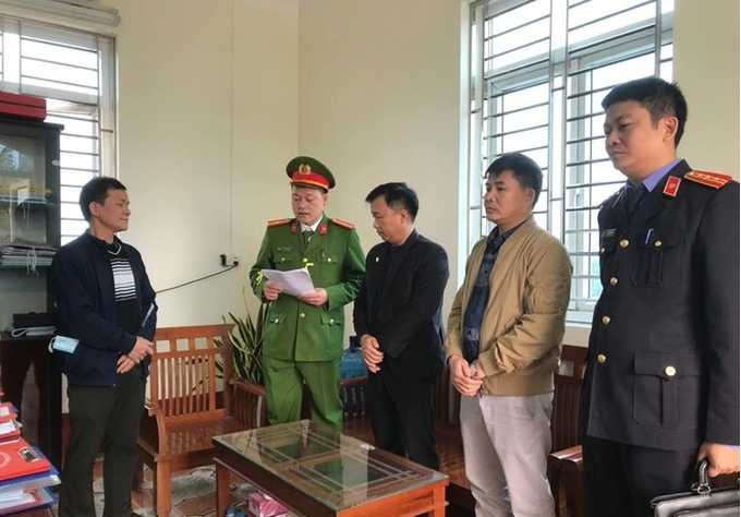 Cơ quan công an thi hành các quyết định tố tụng đối với Nguyễn Mạnh Tuân.