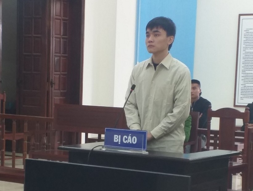 Nguyễn Văn Phước tại phiên tòa xét xử.
