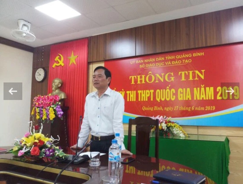 Nguyên Giám đốc Sở GD&ĐT tỉnh Quảng Bình Đinh Quý Nhân.