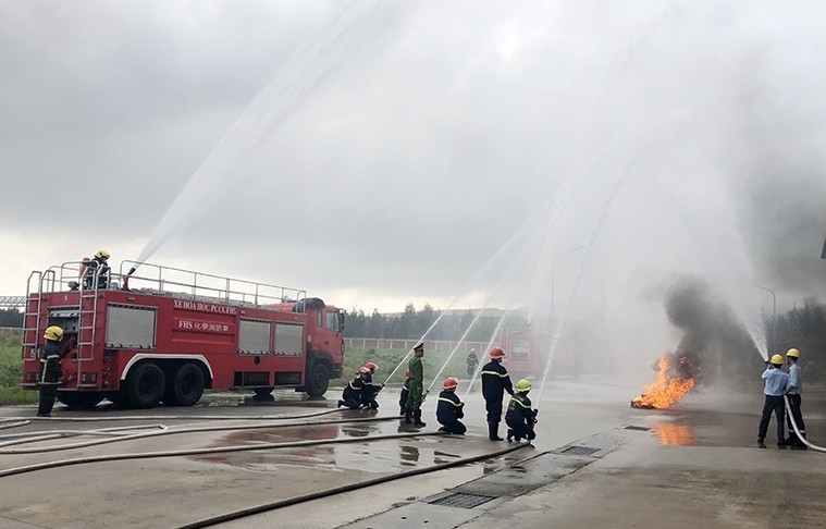 Formosa Hà Tĩnh chủ động phòng chống cháy nổ