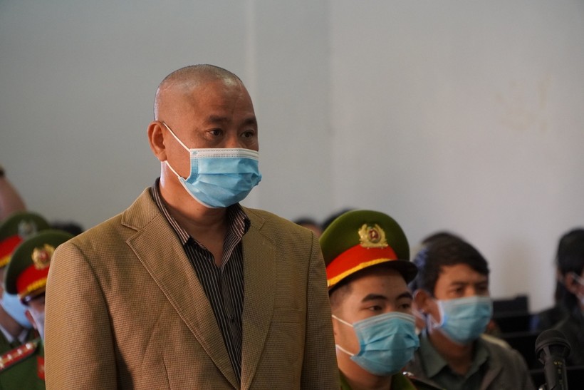 Bị cáo Đỗ Văn Minh tại phiên toà.