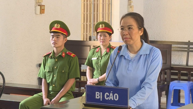 Đào Thanh Tâm tại phiên toà xét xử.