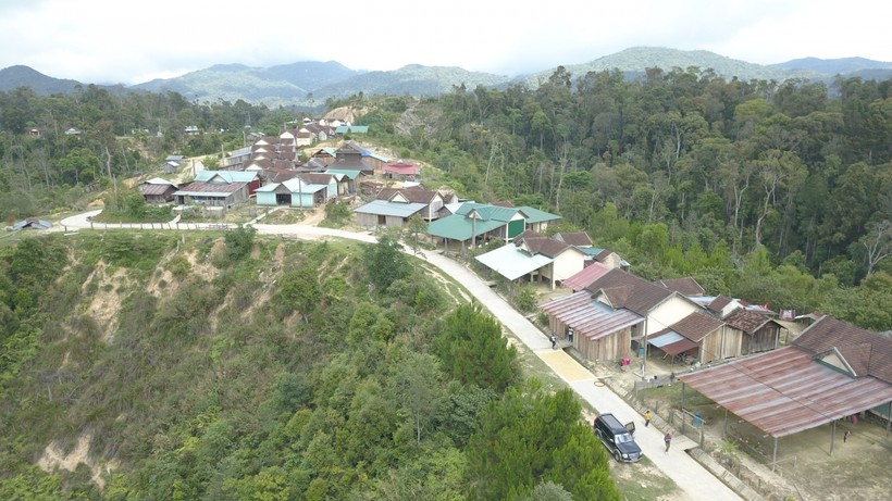 Xã Đăk Tăng là một trong những khu vực bị ảnh hưởng của trận động đất xảy ra vào ngày 18/4.