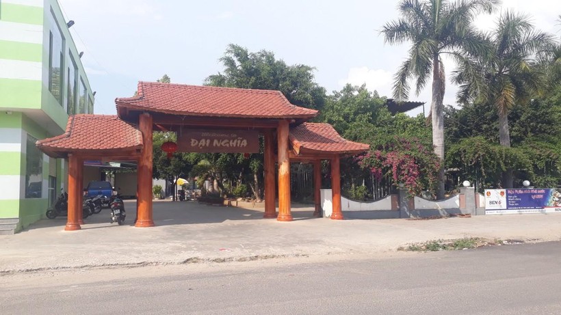 Khu vực đất công viên tại huyện Đăk Hà được cho thuê làm quán cà phê, khu vui chơi, giải trí.