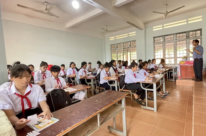 Học sinh Kon Tum thực hiện chương trình GDPT 2018.