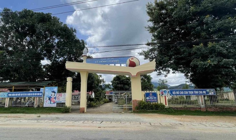 Trường Tiểu học Lê Hồng Phong đã khắc phục sau hàng loạt sai phạm.