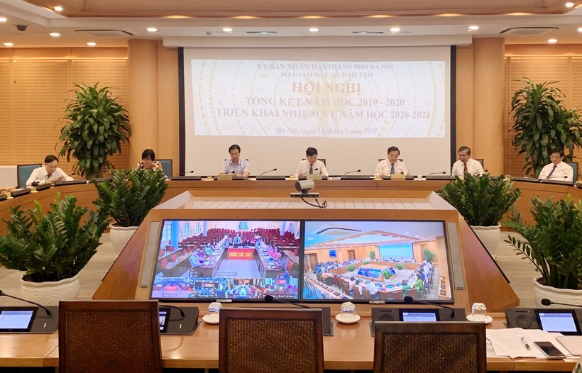 Hội nghị tổng kết năm học 2019-2020, triển khai nhiệm vụ năm học 2020-2021 của Sở GD&ĐT Hà Nội