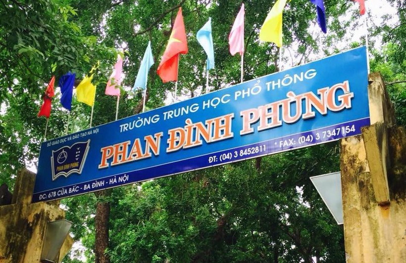 Trường THPT Phan Đình Phùng được công nhận đạt chuẩn quốc gia mức độ 2