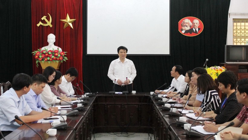 Thứ trưởng Nguyễn Hữu Độ làm việc với lãnh đạo Trường Hữu nghị T78
