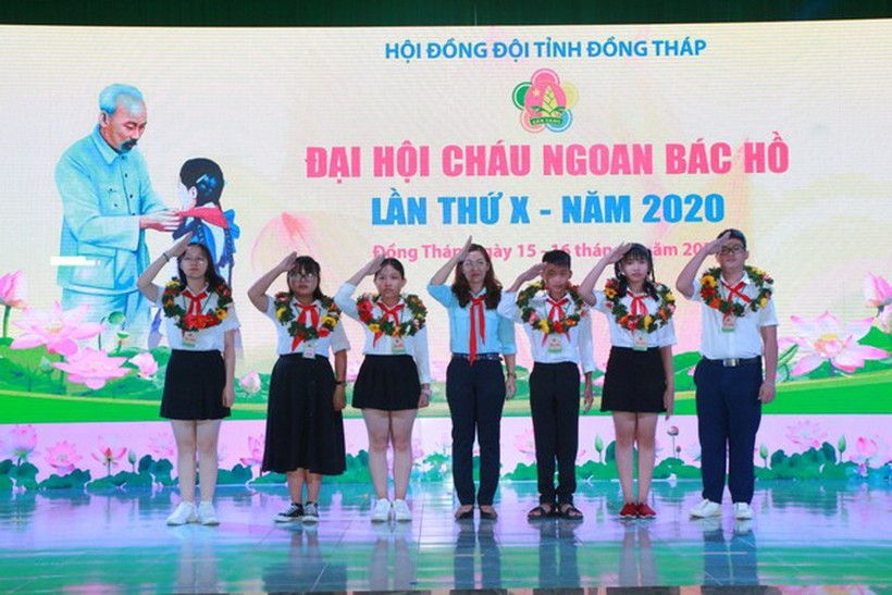 Nhiều địa phương, trường học đã tổ chức thành công Đại hội Cháu ngoan Bác Hồ năm 2020.
