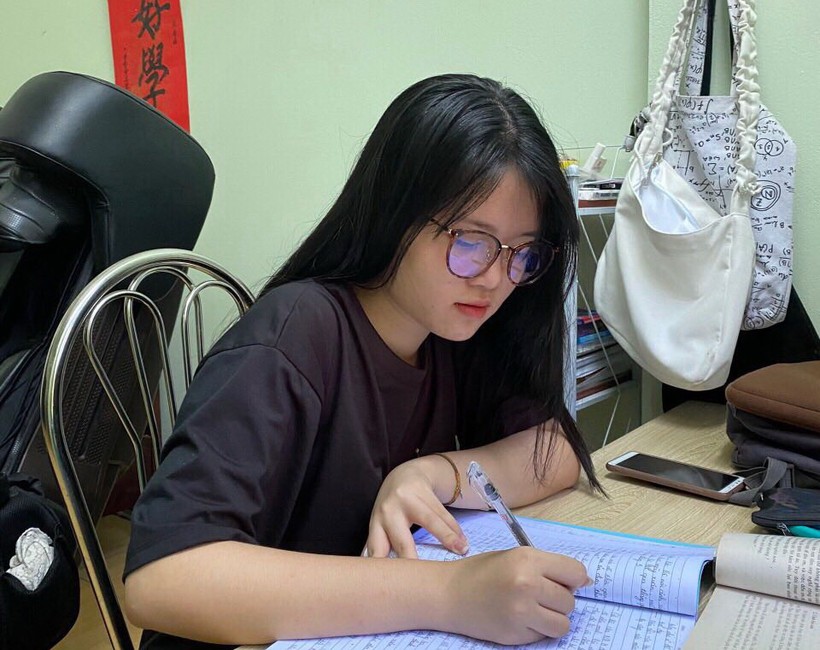 Nguyễn Xuân Mai, học sinh lớp 9A Trường THCS Trần Phú.