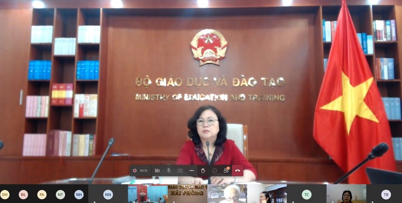 Thứ trưởng Ngô Thị Minh chủ trì tọa đàm trực tuyến
