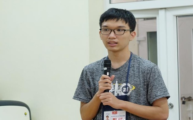 Nguyễn Mạnh Quân giành huy chương vàng kỳ thi Olympic Vật lý Châu Á - Thái Bình Dương