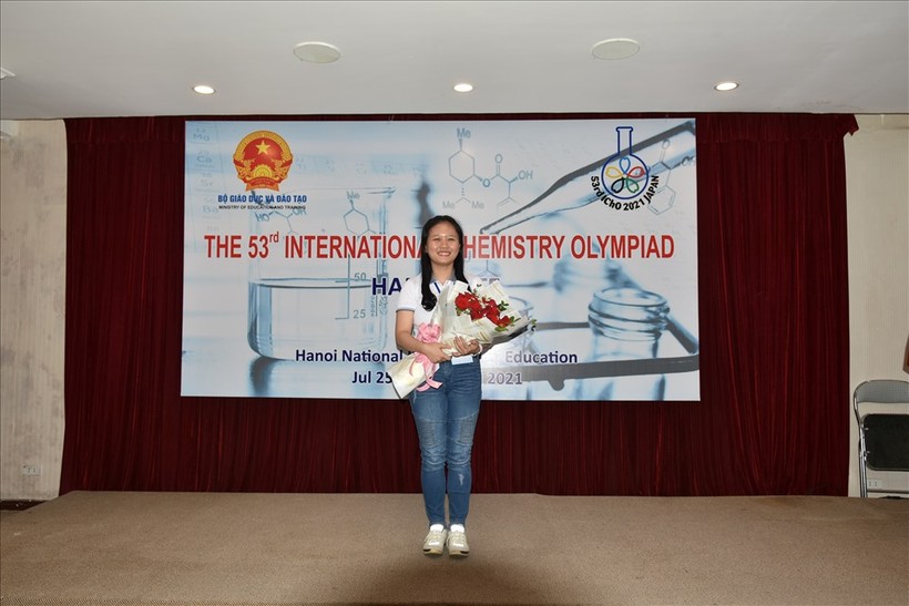 Nguyễn Lê Thảo Anh giành huy chương vàng Olympic Hóa học quốc tế 2021