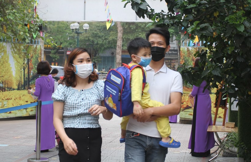 Gần 540.000 trẻ mầm non Hà Nội đến trường