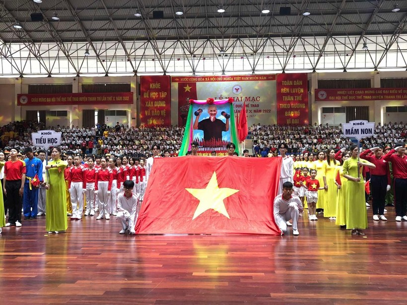 Lễ khai mạc Đại hội thể dục thể thao huyện Thanh Trì