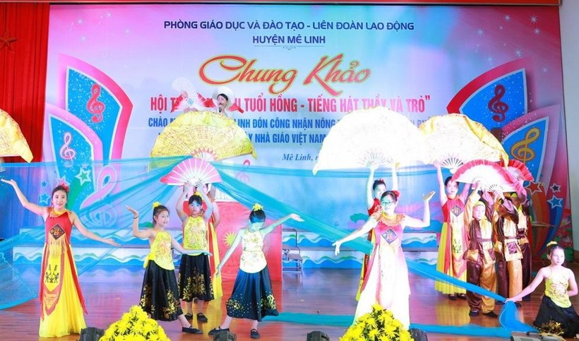 Hội thi “Giai điệu tuổi hồng” huyện Mê Linh tổ chức ngày 23/8/2022