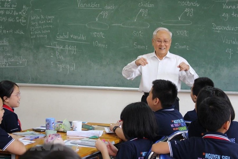 Nhà giáo Nguyễn Trọng Vĩnh được đề nghị xét tặng danh hiệu “Nhà giáo nhân dân”