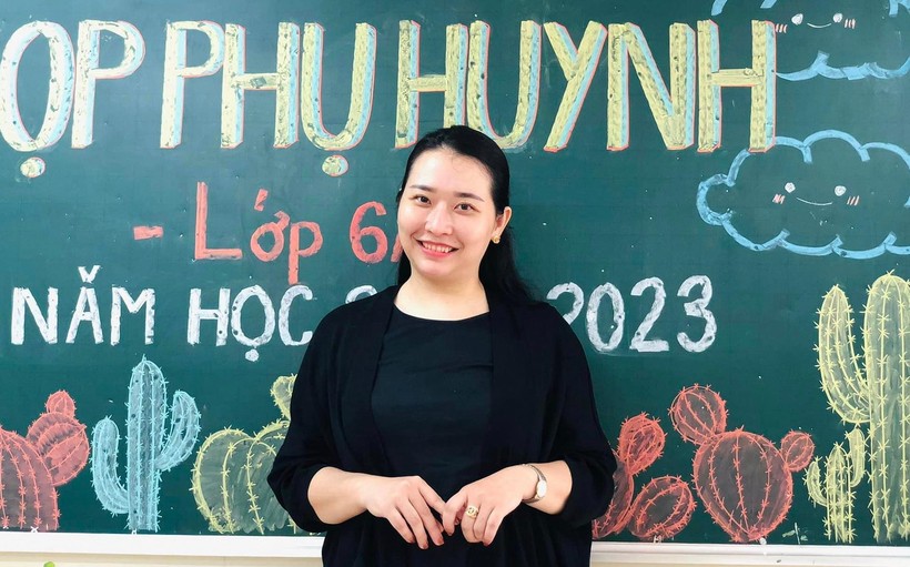 Cô giáo Hà Thành tâm huyết chống biến đổi khí hậu