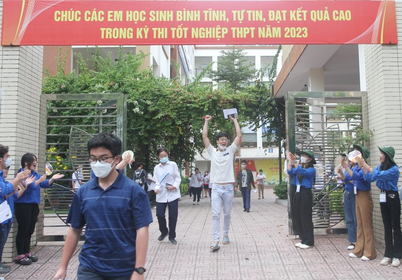 Học sinh Hà Nội tại kỳ thi tốt nghiệp THPT 2023