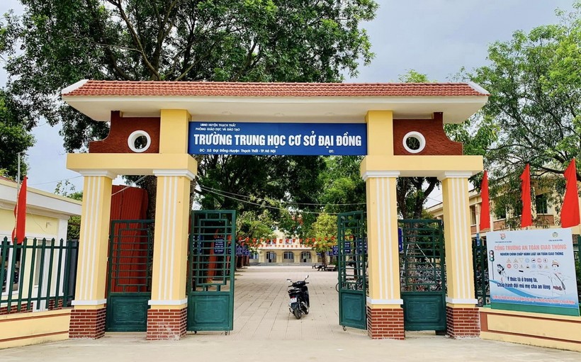 Trường THCS Đại Đồng, huyện Thạch Thất.