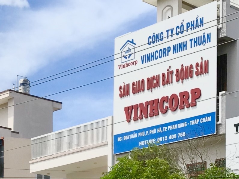 Công ty Cổ phần Vinhcorp Ninh Thuận bị Sở Xây dựng tỉnh Ninh Thuận "tuýt còi". (Ảnh: Duy Quan).