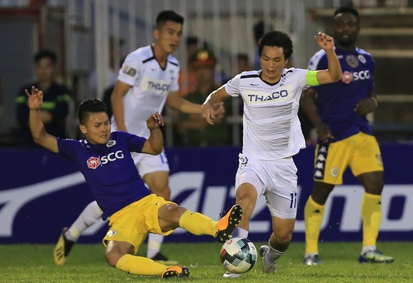 Tâm điểm vòng 10 V.League là trận đấu giữa HAGL gặp Hà Nội FC