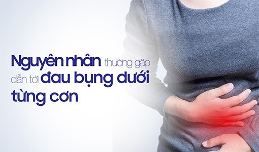"Vạch trần" các nguyên nhân thường gặp dẫn tới đau bụng dưới từng cơn