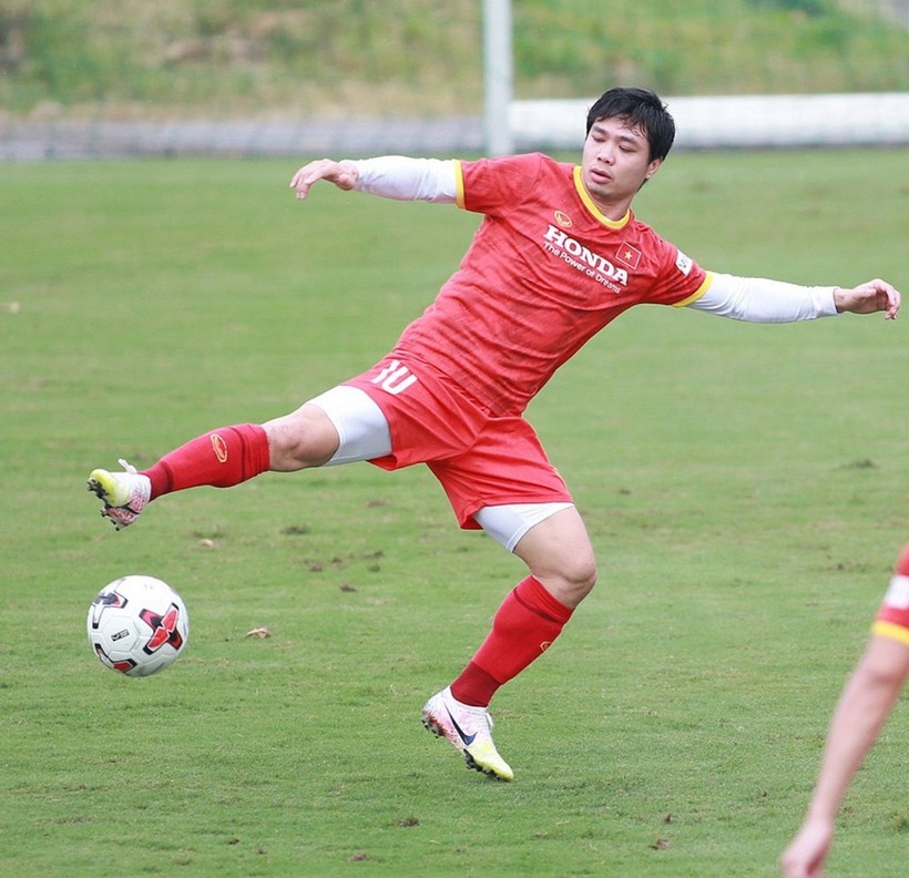 Công Phượng lập cú đúp bàn thắng vào lưới của U22 Việt Nam