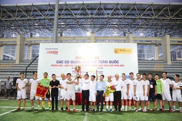 Đài Truyền hình Việt Nam (VTV)  đoạt giải nhất vòng loại Press Cup 2019.