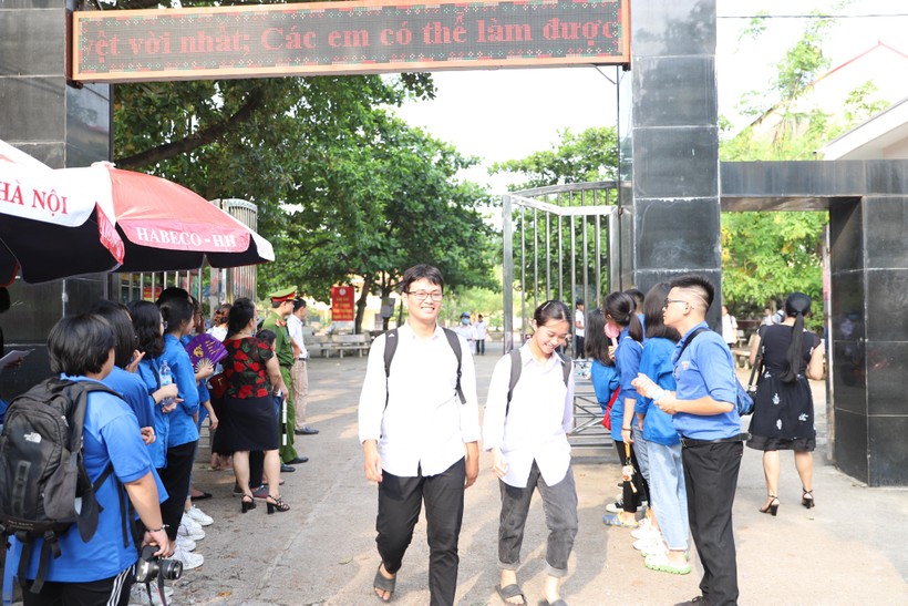 Phú Thọ: Tỷ lệ thí sinh dự thi đạt gần 100%