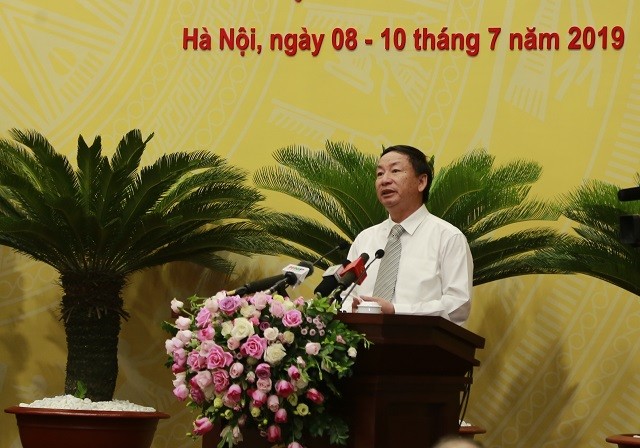 Giám đốc Sở Công Thương Hà Nội Lê Hồng Thăng.